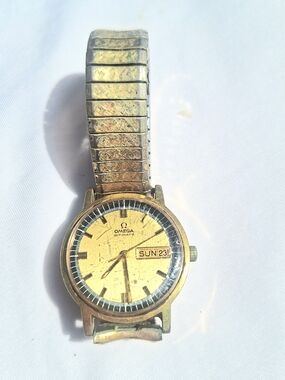 Omega Automatic Gold Tone Men's Watch